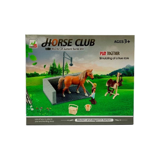 Basic Horse Club Paardenwasbox Speelset