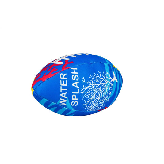 Summertime Soft Water Splash Mini Rugbybal Geel/Blauw