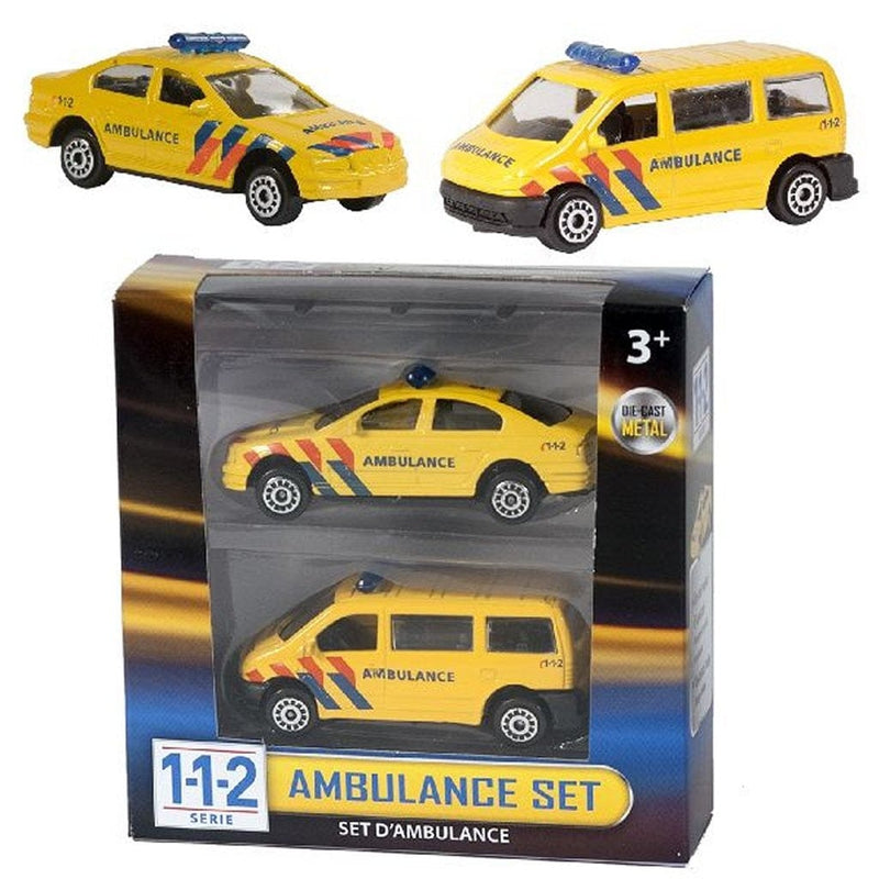 Laad de afbeelding in de Gallery-viewer, Basic 112 Ambulance Set 2-Delig
