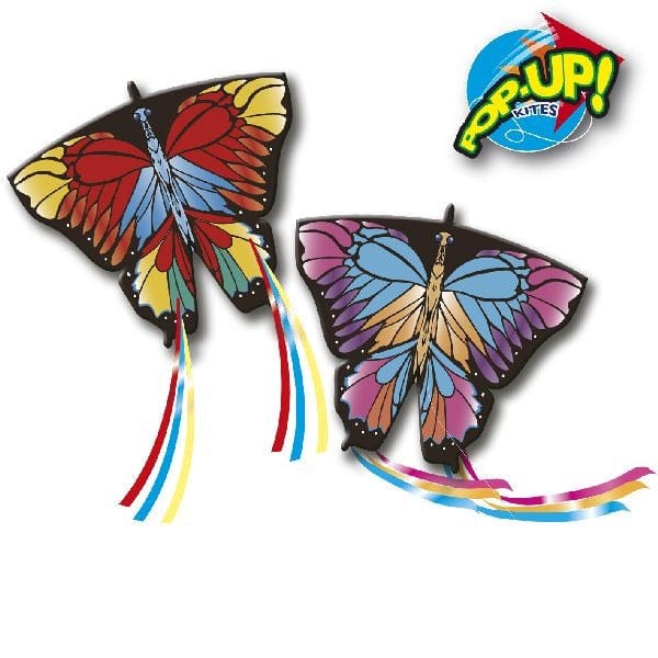 Laad de afbeelding in de Gallery-viewer, Rhombus Pop-Up Butterfly 3D Kindervlieger
