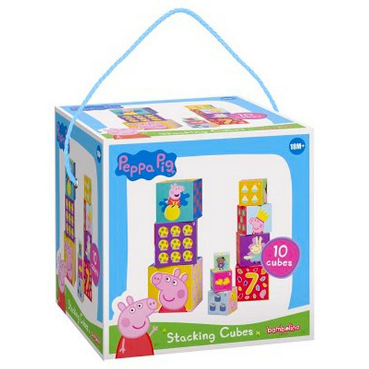 Bambolino Toys Peppa Pig Stapelkubus Met 10 Blokken