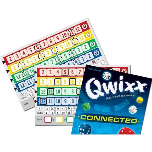 White Goblin Games Qwixx Connected Uitbreidingsset