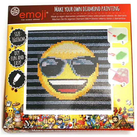 Basic Emoji Diamond Painting Assorti