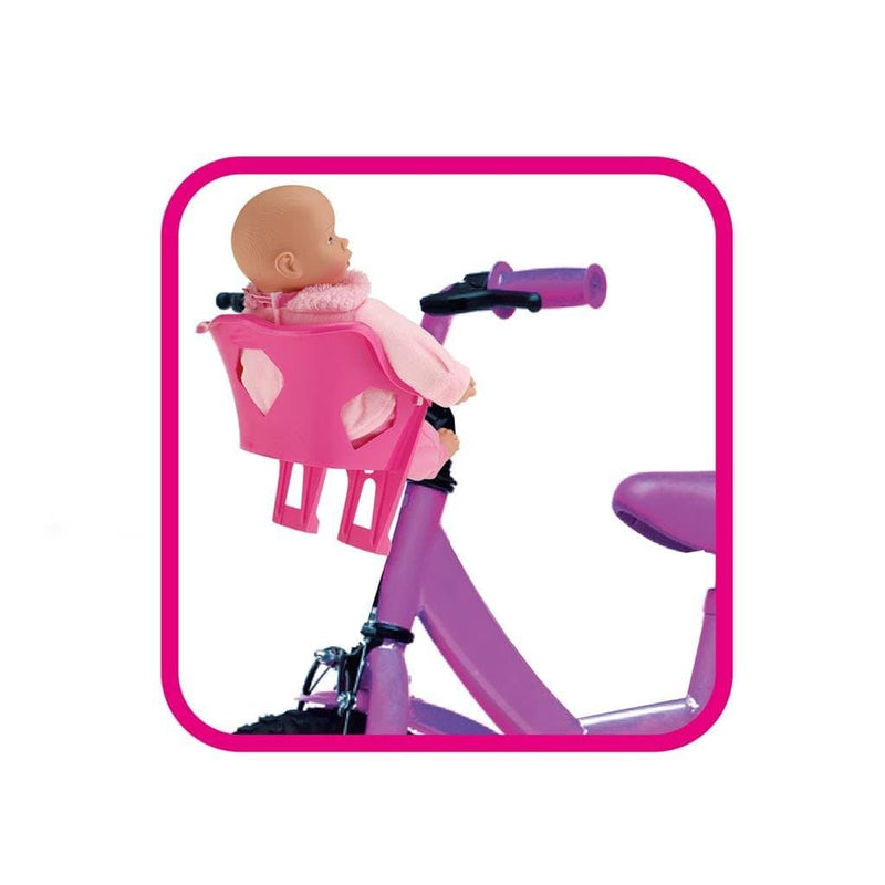 Laad de afbeelding in de Gallery-viewer, Cute Baby Poppenfietsstoel Roze
