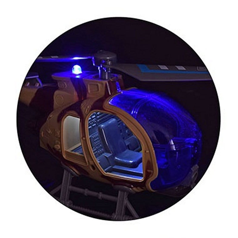 Laad de afbeelding in de Gallery-viewer, Army Helikopter Met Soldaat + Licht En Geluid
