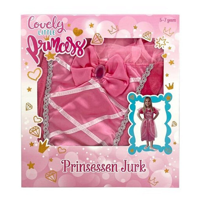 Overige Merken Prinses Verkleedjurk 5-7 Jaar Roze