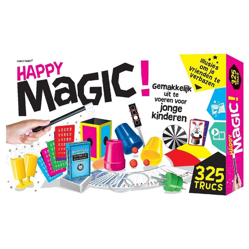 Laad de afbeelding in de Gallery-viewer, Hanky Panky Toys Happy Magic Goochelset Met 325 Trucs
