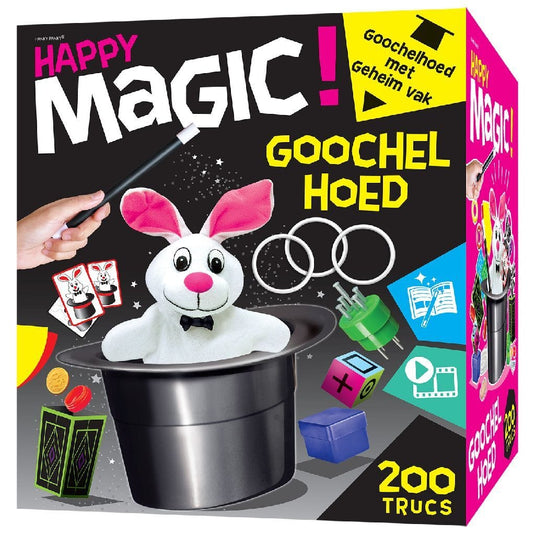 Basic Happy Magic Goochel Hoed 200 Trucs