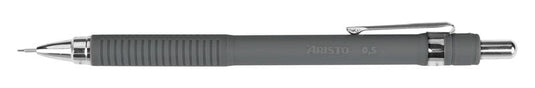 Aristo Ar-85711 Vulpotlood Mat-Grijs 0,5 Rubberengrip, Metalen Clip